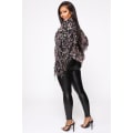 Miniatyrbild 2 av 4: Höst Vinter Plysch Byxor PU Läder Byxor Dam Tights Leggings black M