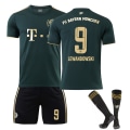 Miniatyrbild 1 av 2: Lewandowski #9 22-23 Ny säsong fotboll T-shirts Jersey Set Golden Special Edition 2XL