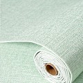 Miniatyrbild 1 av 4: Kiselgur lertapet självhäftande vattentät fuktsäker Linen pattern green 280x50cm