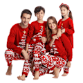 Miniatyrbild 1 av 3: Jul förälder barn kläder pyjamas familj klädsel red dad M