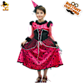 Miniatyrbild 2 av 2: Halloween häxa rollspel fest kostymer för tjejer påsk L#roseo 140-152CM