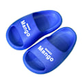 Miniatyrbild 1 av 3: Halkfri, mjuk sulor för barntofflor Inomhusduschsandal för badrum Length inside20 32-33#blue