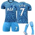 22-23 Tottenham Borta Fotbollströja Träningströja SON 7 Kids 20(110-120CM)