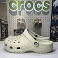 C ROCS Star Classic Beach Tofflor Hålskor Heminredning bone white C13/19CM