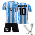Miniatyrbild 1 av 2: Maradona tröja nummer 10 Argentina Retro 1986 set 20
