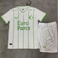 Miniatyrbild 1 av 2: 2324 säsongen holländska Bundesliga Feyenoord hemma borta upprörd tröja No Number XL#