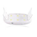 Pikkukuva 5 / 6: 12w mini UV/LED-lamppu, kynsilamppu - geelilakka / hybridigeeli White