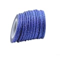 Miniatyrbild 4 av 7: Glittrig striping tape, nageltejp Silver