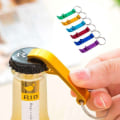 Miniatyrbillede 1 af 7: 5-pak flaskeåbner, lågåbner, dåseåbner - Nøglering Multicolor