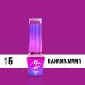 Miniatyrbilde 2 av 4: Mollylac - Gelelakk - Cocktailer og drinker - Nr15 - 5g UV gel/LED Purple