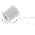 Miniatyrbillede 6 af 6: Skab smukke stearinlys med Candle Wick Cotton - 1 rulle, 61 meter White