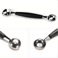 Miniatyrbilde 5 av 5: Melon scoop, frukt scoop, iskrem scoop, melon slicer Black