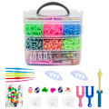 Pikkukuva 1 / 7: Mega kit Loom Bands - 4500 kpl tarvikkeineen Multicolor