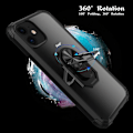 Miniatyrbillede 3 af 7: iPhone 14 - Silikone stødsikkert cover - Sort Transparent Iphone 14