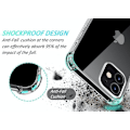 Miniatyrbilde 3 av 5: Støtsikkert silikonskall ekstra støtsikkert - Iphone 15 Pro Max Transparent iPhone 15 Pro Max