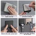Miniatyrbilde 7 av 8: Universal barberhøvelholder for dusj og våtrom Rosé