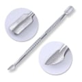 Miniatyrbillede 1 af 3: 3-pak Cuticle pusher 2 i 1 - Værktøj - Silver
