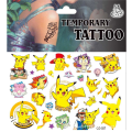 Pikkukuva 2 / 5: Pokemon-tatuoinnit - 4 arkkia - Lasten tatuoinnit - Pikachu Multicolor