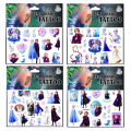 Pikkukuva 1 / 5: Jäädytetyt tatuoinnit - 4 arkkia - Lasten tatuoinnit Multicolor