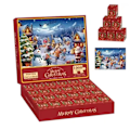 Miniatyrbillede 1 af 5: Adventskalender - Pussel 1008 Bitar - Julkalender 2024 Multicolor