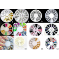 Pikkukuva 1 / 11: Rhinestone pyörä MultiColor 12. Rhinestone hjul 2mm