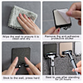 Miniatyrbillede 8 af 8: Universal barbermaskineholder til brusere og vådrum Silver