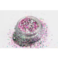 Miniatyrbillede 2 af 2: Nail Glitter - Mix - Orchid - 8ml - Glitter