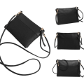 Miniatyrbilde 4 av 6: Konvoluttveske IN Lommebok IN håndveske IN clutch - Sort Black