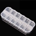 Miniatyrbillede 4 af 4: Opbevaringsboks med 12 rum - 13 x 5 cm Transparent