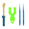 Miniatyrbilde 6 av 9: DIY - Vevbånd - 4400 stk - Gummibåndsett - Multicolor