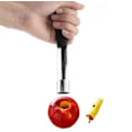Miniatyrbilde 7 av 8: Apple Corer i rustfritt stål - Enkel og effektiv fjerning av kjerner Silver