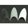 Miniatyrbilde 3 av 3: 100 stk Hvite stilettspisser stilettspiker White