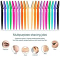 3-pack Ögonbrynskniv - Skäggkniv - Eyebrow knife - Trimmer multifärg
