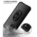 Miniatyrbild 4 av 7: iPhone 13 PRO - Silikon Shockproof Skal - Svart Transparent Iphone 13 PRO