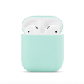 Miniatyrbild 5 av 5: AirPods Silikon skal - Fodral / Skydd - Flera färger Mörkgrå