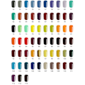 Miniatyrbillede 3 af 3: Base one - Farve - Sunset red 5g UV gel Red