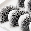 Miniatyrbilde 2 av 5: 5 par falske øyevipper - 6D faux mink - G202 Black