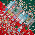 Miniatyrbillede 2 af 4: Julepynt snefnug / nisse negle glitter i praktisk æske Multicolor