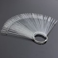 Miniatyrbillede 5 af 6: Displayspidser, fleksibelt prøvekort / display med tip i plexiglas Transparent