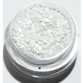Miniatyrbilde 1 av 2: Negleglitter - Hexagon - Hvit (matt) - 8ml - Glitter White