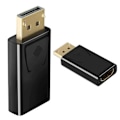 Miniatyrbillede 5 af 6: HDMI til DisplayPort-adapter - nem tilslutning Black