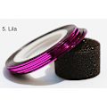 Miniatyrbild 7 av 11: Striping tape , nageltejp , nageldekorationer 20 färger 18. Mörk blå