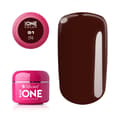 Base one - Farge - Røde lepper 5g UV gel Red