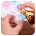 Miniatyrbilde 5 av 8: 5 oppbevaringsglass 10ml Transparent