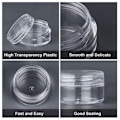 Miniatyrbillede 7 af 8: 5 opbevaringsglas 5ml Transparent