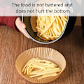Miniatyrbillede 3 af 6: 50 stk Air Fryer Liners Engangspapir Pergament Forme Brown