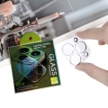 Miniatyrbild 7 av 7: Linsskydd för iPhone 15 Plus Kamera i härdat glas Transparent iPhone 15 Plus