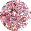 Pikkukuva 2 / 3: Kynsien glitter - Flakes / Mylar - Vaaleanpunainen - 8ml - Glitter Light pink