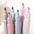 Pikkukuva 6 / 6: 6 korostuskynää muistiinpanoille - Kynä - MultiColor Set 1 - Rosa 