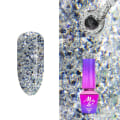 Miniatyrbilde 1 av 4: Mollylac - Gelelakk - Queen Of Life - Nr30 - 5g UV gel/LED Silver